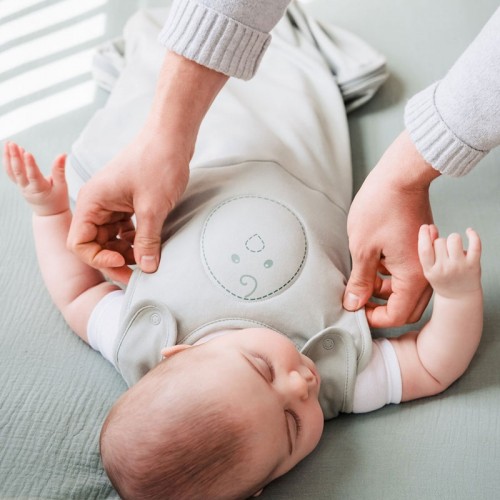 Nested Bean Zen Sack - Gently Weighted Sleep Sacks | Self-soothe and fall asleep independently | Machine Washable | 0 - 6 months / 6 - 15 months